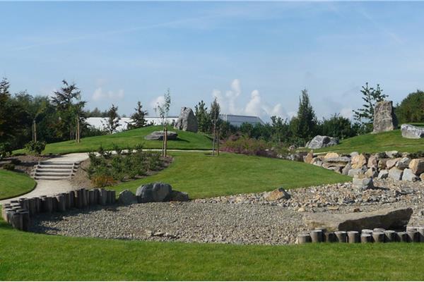 Aanleg Japanse tuin in park Drie Fonteinen - Sportinfrabouw NV